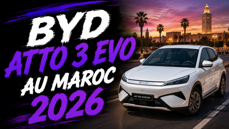 BYD Atto 3 EVO débarque au Maroc : ce qu’il faut retenir de cette évolution